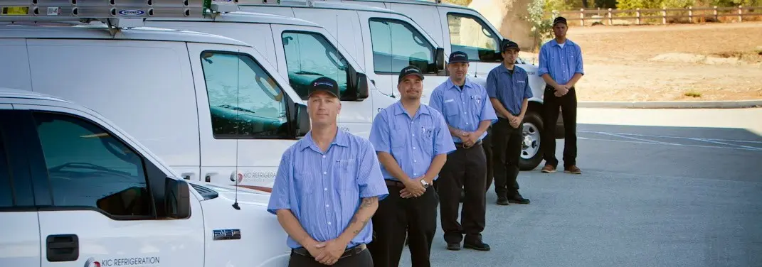 KIC Refrigeration crew ready for Mini Split Repair jobs across Springdale